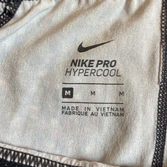 Nike Rainbow Polka Dot Mesh Leggings Medium - Picture 3 of 9